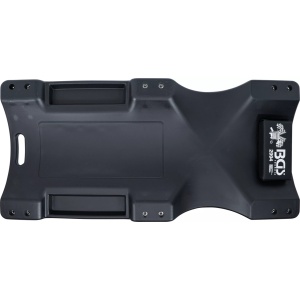Pat de lucru mobil pentru mecanici cu 6 roti, capacitate max. 110Kg, dimensiuni 100x51 cm, BGS 2994 - Img 2