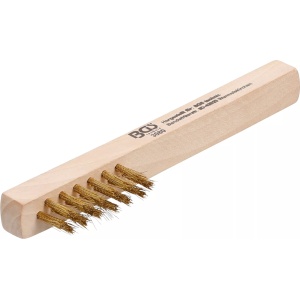 Perie de sarma pentru curatat bujii, lungime 140 mm, BGS 3080 - Img 1