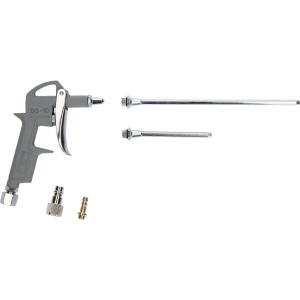 Pistol de suflare cu aer comprimat, inclusiv 3 duze de schimbare, Brilliant Tools BT161103