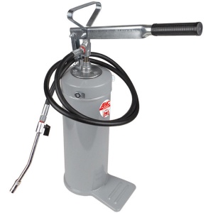 Pompa de gresat cu actionare manuala pentru vaselina vrac, lungime furtun de gresat 1.5m, capacitate 8Kg, greutate instalatie 4Kg, Apac 1797B