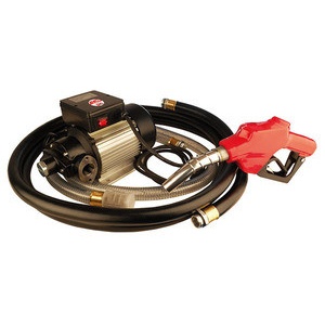 Pompa electrica de transfer motorina cu furtun de alimentare si pistol Automatic , diametru intrare/iesire 1'', debit 120litri/min. alimentare 230V, greutate 17., Apac 1770.D120K