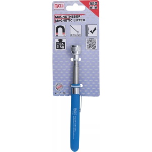Recuperator magnetic telescopic, forta de prindere 3 kg, lungime 650mm, BGS 3188 - Img 2