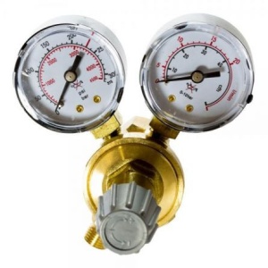 Reductor de presiune AR/CO2 cu 2 manometre, Jasic 54051