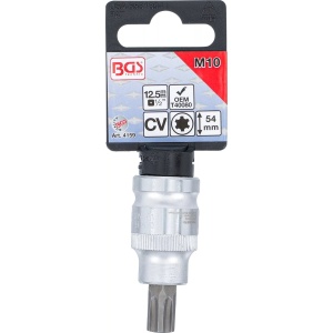 Ribe M10 pentru VAG Polydrive, antrenare 1/2", lungime 54 mm, BGS 4159 Bit - Img 3