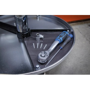 Scaun de lucru mobil pentru mecanici si tinichigii, BGS 8388 - Img 4