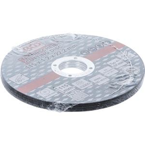 Set 5 discuri abrazive pentru taiere metal, 115 x 1 x 22.2 mm, BGS 3935 - Img 4