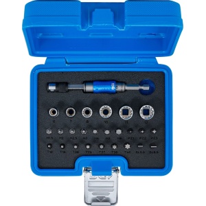 Set biți cu tubulare 2-IN-1 cu antrenare 1/4", 26 piese, B-4812 - Img 4
