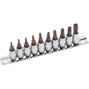 Set biti Torx TX-Star T8 - T45, 10 piese, Condor 24003 - Img 2