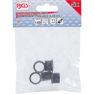 Set bucse pentru reparatii filete bujii M14x1.25, BGS 149-11 - Img 4