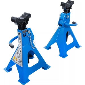 Set capre de sustinere cu sarcina max. 3tone, reglabile pe inaltime 285-420mm, BGS 3015 - Img 1