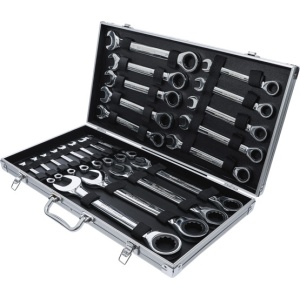 Set chei combinate cu clichet 6 - 32 mm, 22 piese, BGS DIY 30009 - Img 5