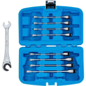 Set chei combinate cu clichet 8 - 17 mm, 9 piese, BGS 30849 - Img 4