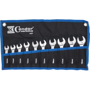 Set chei combinate scurte 10-19 mm, 10 piese, Condor 4424 - Img 2