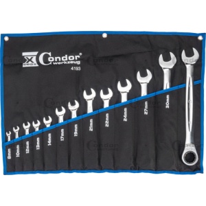 Set chei inelare cu clichet, 8-32 mm, 13 buc, Condor 4193 - Img 1