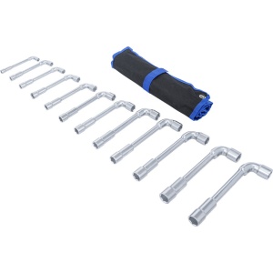 Set chei pipa 8 - 19 mm, 12 piese, BGS 70186 - Img 2