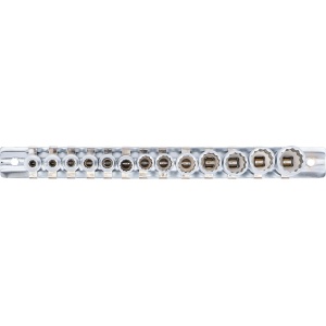 Set chei tubulare 4 - 14 mm in 12 colturi, antrenare 1/4", 13 piese, BGS 2269 - Img 3