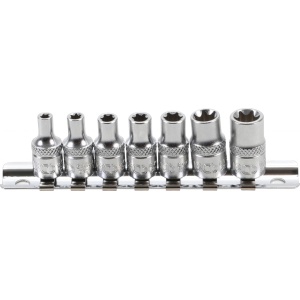 Set chei tubulare Profil E 6,3 mm (1/4") E4 - E11, 7 piese, BGS 6402