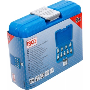 Set chei tubulare Profil E-Type E10 - E24, antrenare 1/2", 9 piese, BGS 6425 - Img 6