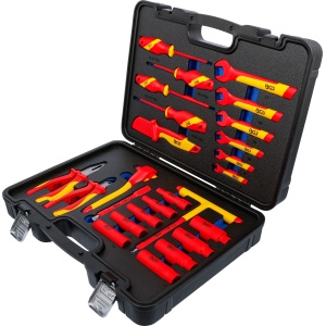 Set chei tubulare VDE Antrenare 10 mm (3/8"), 25 piese, BGS 7136 - Img 4