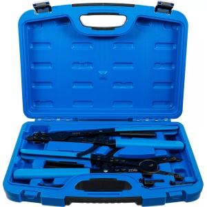 Set cleşti inele de siguranţa pentru vehicule utilitare, vârfuri interschimbabile, 400 mm, BGS 478 - Img 1