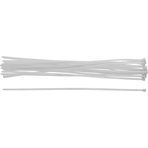 Set coliere pentru cablu | alb | 8,0 x 600 mm | 20 piese, BGS DIY 80776 - Img 2