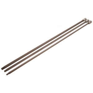 Set cu biti Spline (XZN) M8-M10-M12, lungime 800 mm, antrenare cu tubulara 1/2'', 3 piese, BGS 4224