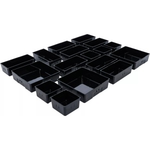 Set cutii organizatoare pentru sertar dulap scule cu 7 sertare | 17 piese, BGS 9550 - Img 3