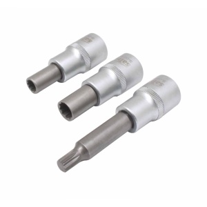Set de 3 chei tubulare OZ speciale pentru jante BBS / AMG / RH din aluminiu, cu antrenare de 1/2" Satra S-OZ3S - Img 2
