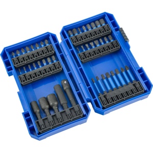 Set de biți de putere, 45 bucăți, 1/4", 25 + 50 mm, Condor 1145 - Img 1