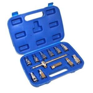 Set de chei tubulare pentru bujii de ulei 3/8”, Satra S-12ODP