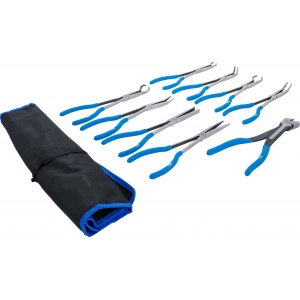 Set de clești pentru conectori de bujii cu vârf lung / plat - extra lung, 9 piese, BGS 4401 - Img 4