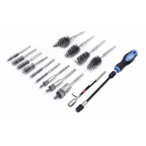 Set de curățare scaun etanșare injector și gură de vizitare, 429 piese, Satra S-IS429C - Img 4