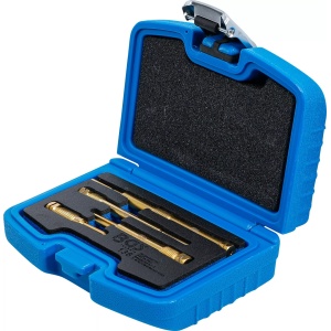 Set de curatat si rectificat filete pentru bujii incandescente | M10 x 1 - M10 x 1.25 - M12 x 1.25, 4 piese, BGS 136 - Img 2