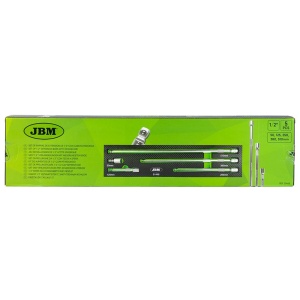 Set de prelungitoare 1/2” cu cap semirotund, JBM 51448 - Img 4