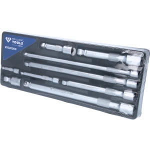 Set de prelungitoare 1/4" + 3/8" + 1/2", 9 piese, Brilliant Tools BT020009 - Img 2