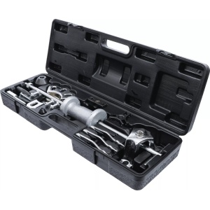 Set extractoare pentru butuc de roata cu ciocan inertial,16 piese, BGS DIY 7683 - Img 2