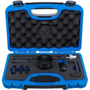 Set extractoare pentru injectoare Bosch, cu ciocan inertial si articulatie de impact + adaptoare, 6 piese, BGS 62635 - Img 1