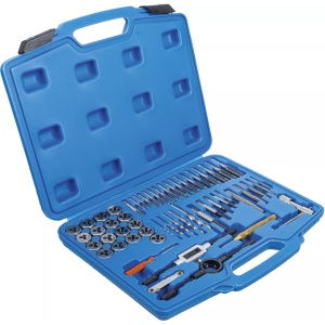 Set extractoare pentru suruburi, filiere si tarozi, M3 - M12, 56 piese, BGS 70104 - Img 3