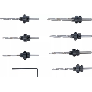 Set opritoare pentru burghie, 8 piese, B-50793 - Img 3