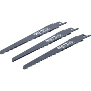 Set pânză fierăstrău sabie pentru lemn pentru BGS 7367 3 piese, BGS 74530 - Img 1
