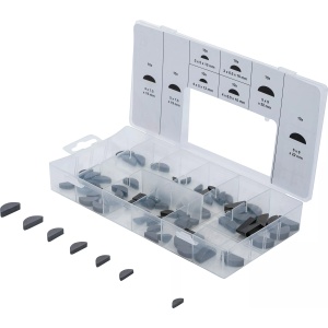 Set pene metalice semirotude, 80 piese, BGS 8117 - Img 1