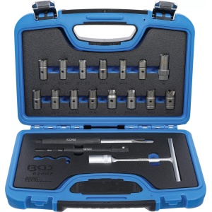 Set pentru corectat scaun de injector, 19 piese, BGS 62607 - Img 1