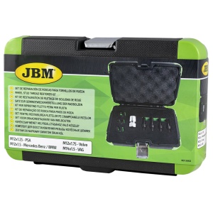 Set pentru refacerea filetelor prezoanelor de roti, M12-M14, JBM 53652 - Img 5