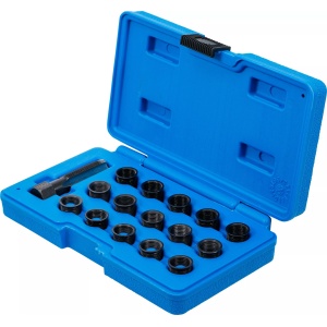 Set pentru reparatii filete bujii M14x1.25, 16 piese, BGS 149 - Img 3