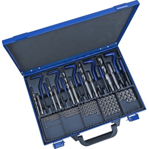 Set reparatii filete cu insertii Helicoil M5-M12 , 130 piese, Condor 5370 - Img 2