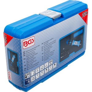 Set şurubelniţe dinamometrice | compact | cu Set biţi | 6,3 mm (1/4") | 1 - 8 Nm | 22 piese, BGS 7123 - Img 6