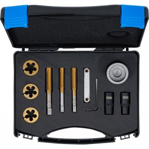 Set tarozi / filiere pentru piuliţe de roata şi bolţuri, 12 piese, BGS 71039 - Img 3
