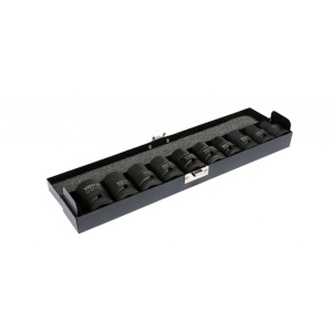 Set tubulare de impact 10 - 22 mm, antrenare 1/2", 10 piese, Yato 1025 - Img 2
