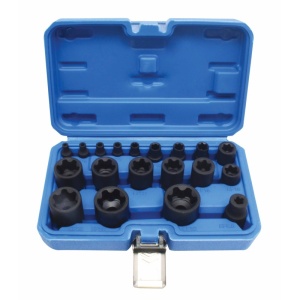 Set tubulare de impact EP-Type Plus EP4 - EP32 , antrenare 1/4"-3/8"-1/2", 19 piese Satra S-90230 - Img 2