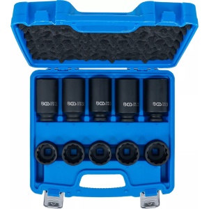 Set tubulare de impact in 12 colturi 32 - 36 mm, antrenare 1/2", 10 piese, BGS 5330 - Img 6